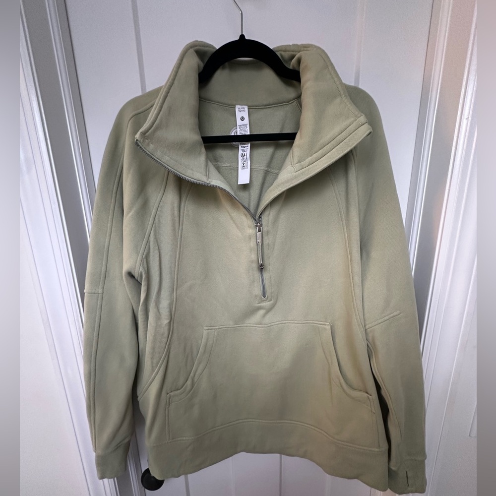 Lululemon Scuba Oversized Funnel Neck Half Zip Long